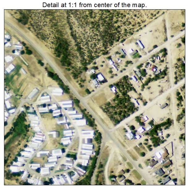 Falcon Mesa, Texas aerial imagery detail