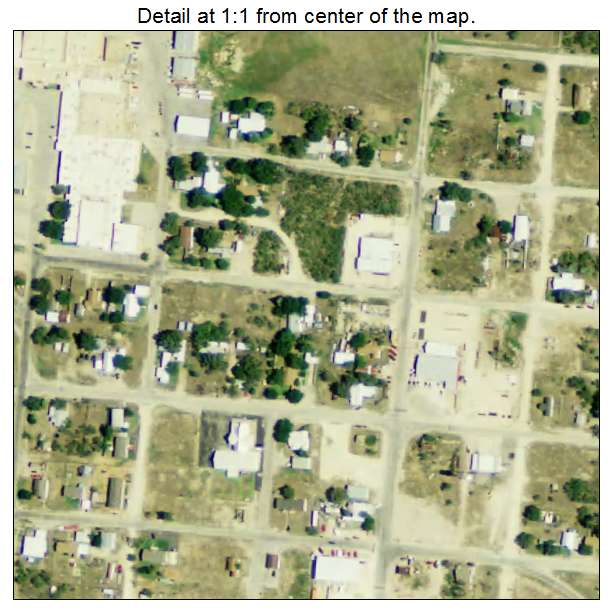 Forsan, Texas aerial imagery detail