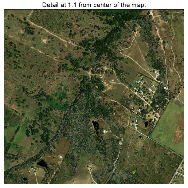 Garfield, Texas aerial imagery detail