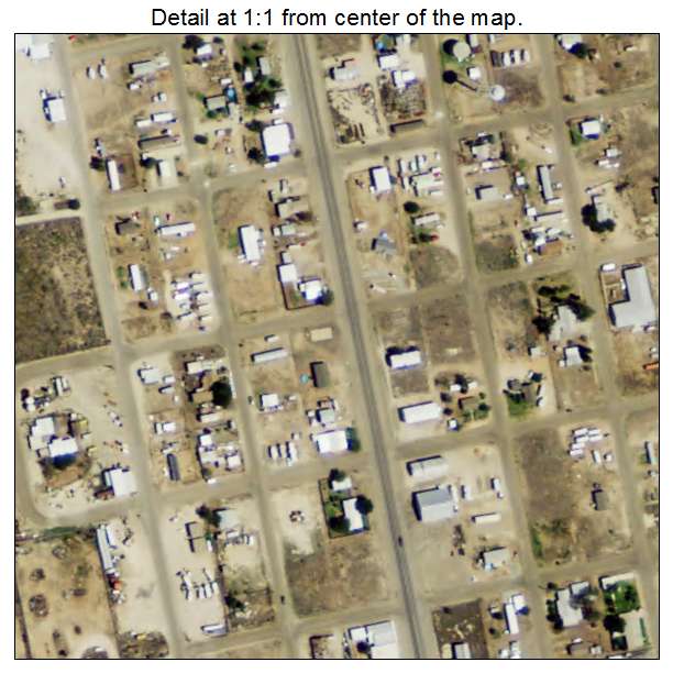 Goldsmith, Texas aerial imagery detail