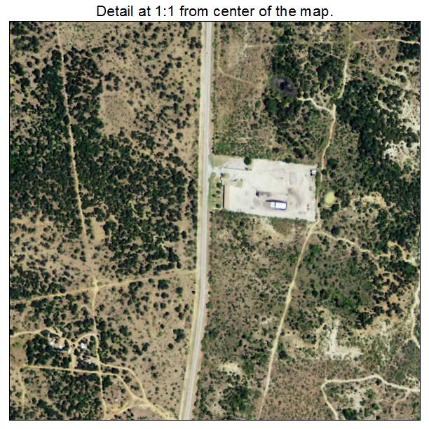 Gordon, Texas aerial imagery detail