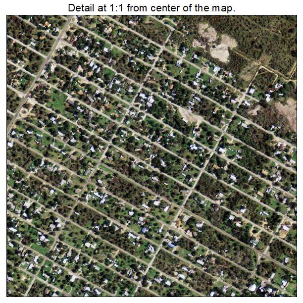 Granite Shoals, Texas aerial imagery detail