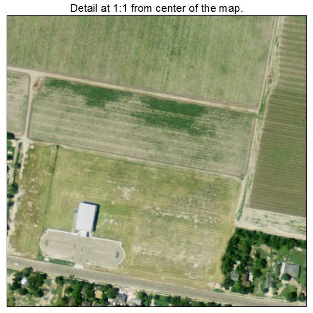 Granjeno, Texas aerial imagery detail