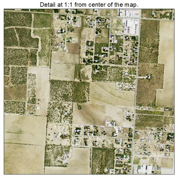 Grape Creek, Texas aerial imagery detail