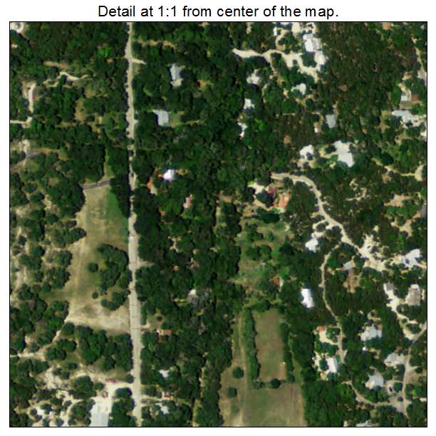 Grey Forest, Texas aerial imagery detail