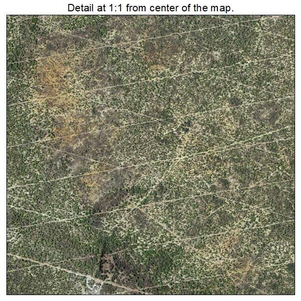 Guerra, Texas aerial imagery detail