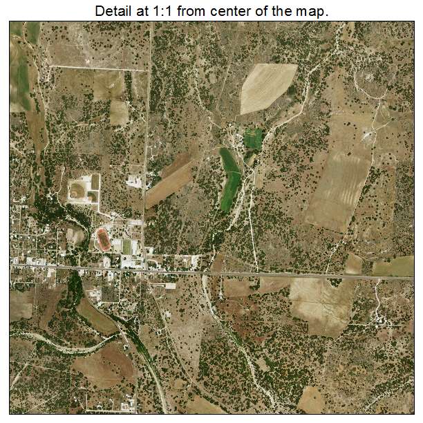 Harper, Texas aerial imagery detail