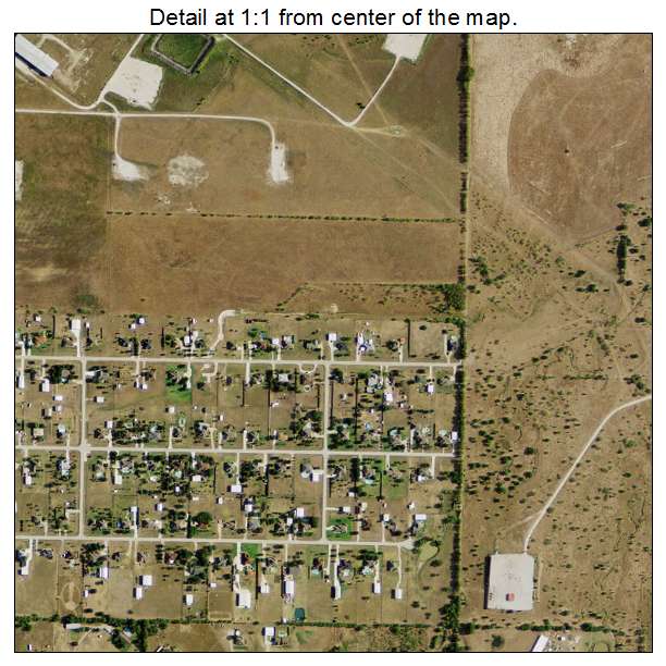 Haslet, Texas aerial imagery detail