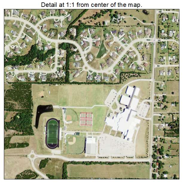 Heath, Texas aerial imagery detail