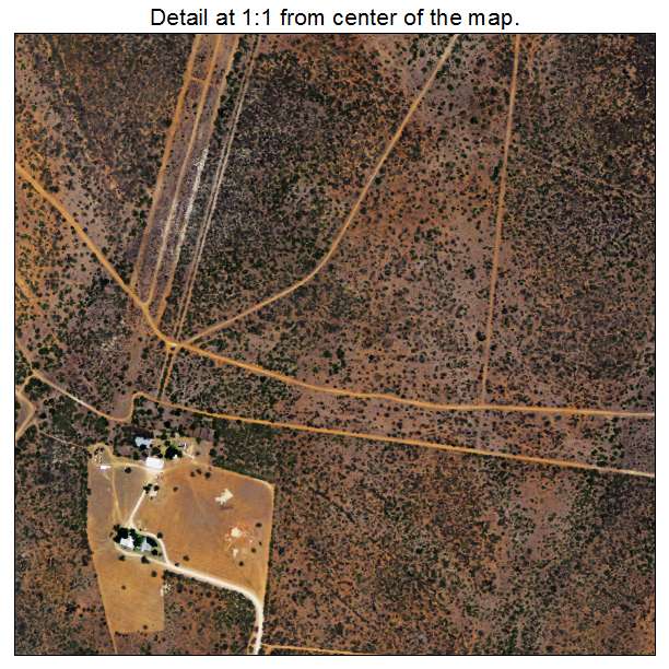 Hebbronville, Texas aerial imagery detail