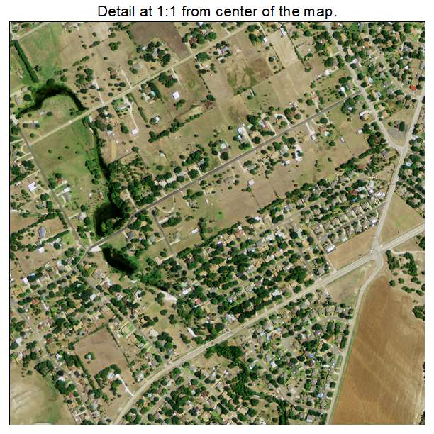 Hewitt, Texas aerial imagery detail