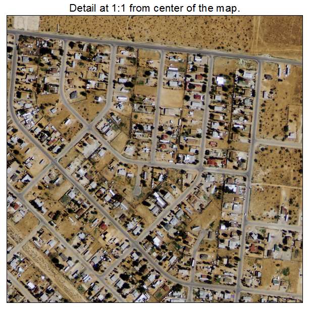 Homestead Meadows South, Texas aerial imagery detail