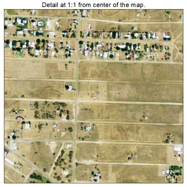 Howardwick, Texas aerial imagery detail