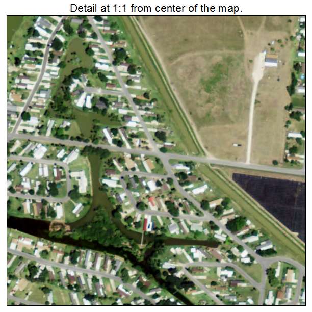 Indian Lake, Texas aerial imagery detail