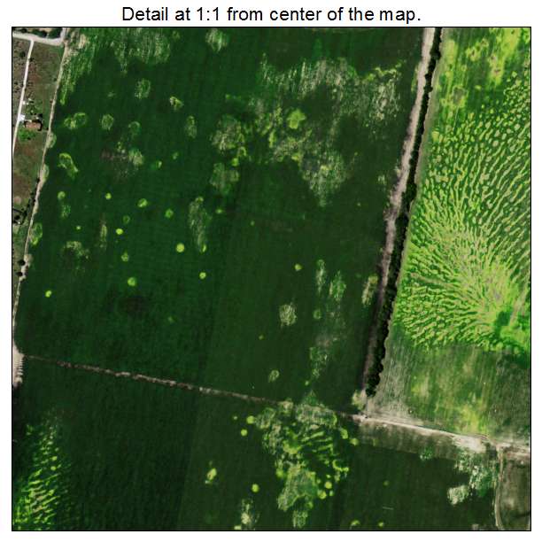 K Bar Ranch, Texas aerial imagery detail