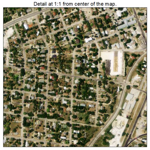 Kenedy, Texas aerial imagery detail