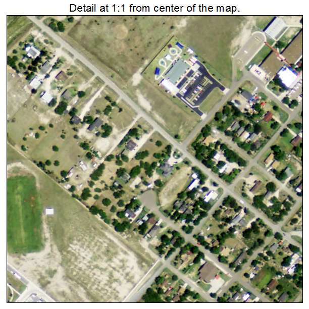 La Paloma, Texas aerial imagery detail
