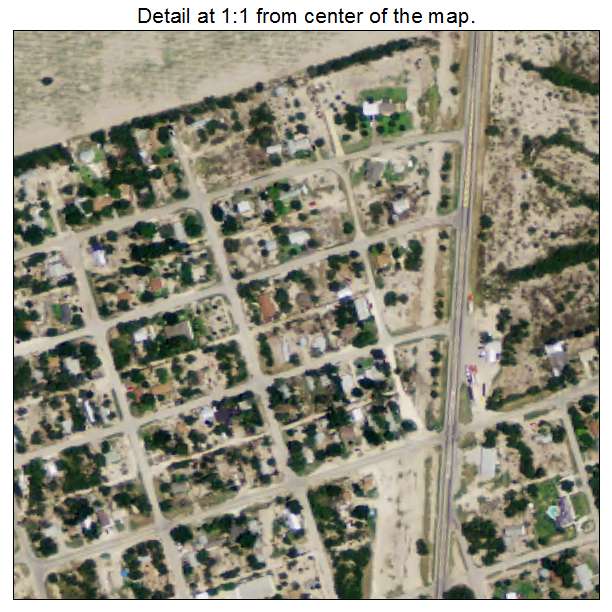 La Pryor, Texas aerial imagery detail