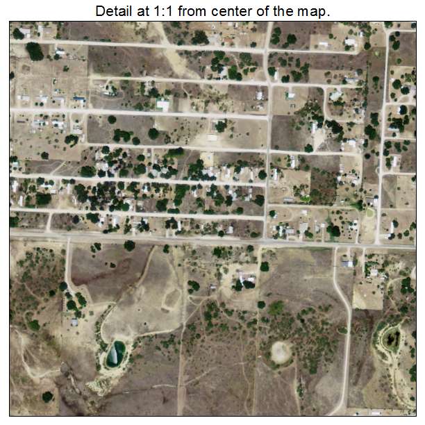 Lake Brownwood, Texas aerial imagery detail