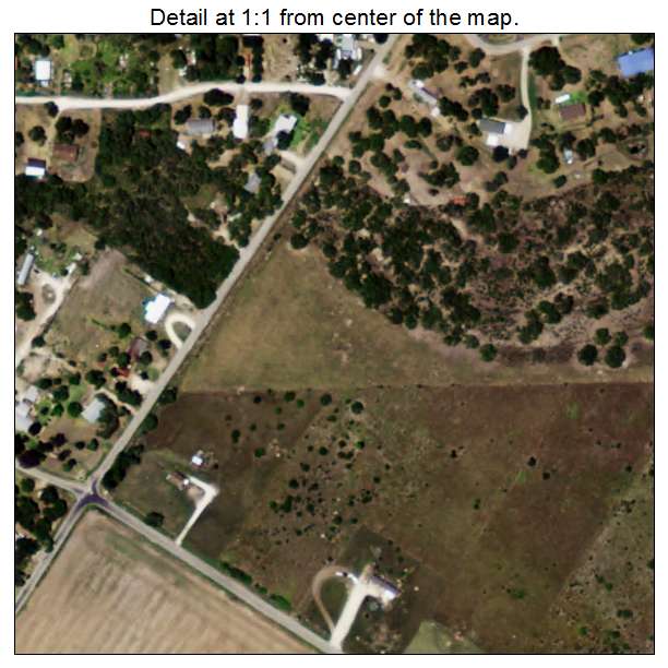 Lake City, Texas aerial imagery detail