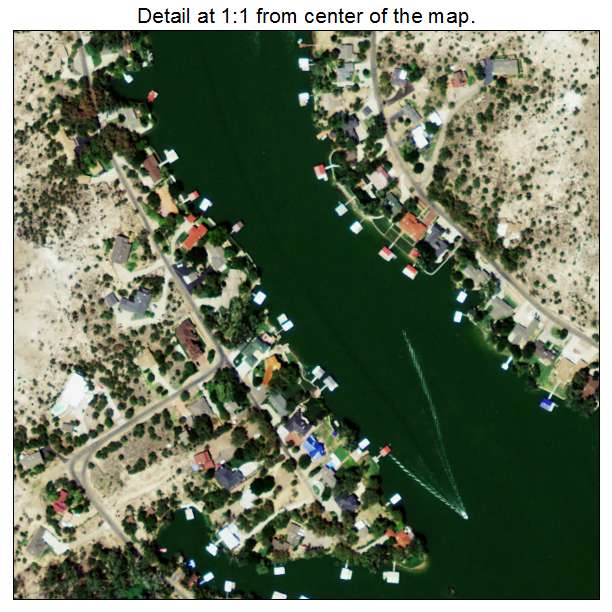 Lake Tanglewood, Texas aerial imagery detail