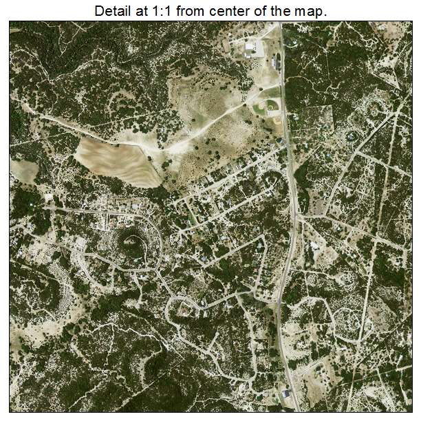 Lakehills, Texas aerial imagery detail