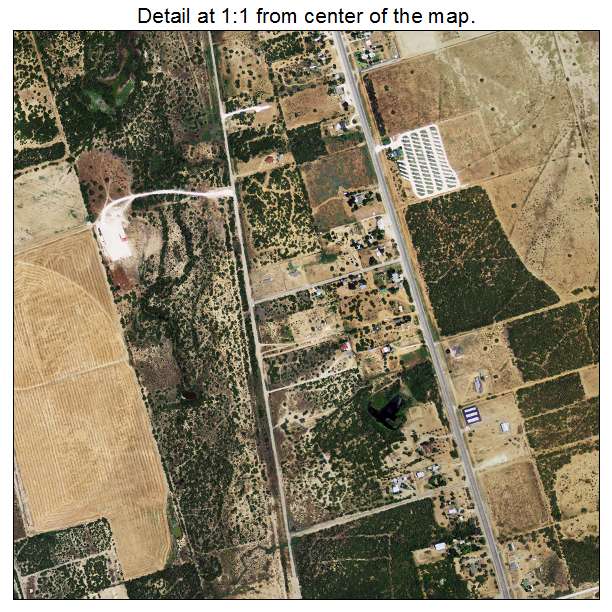 Las Colonias, Texas aerial imagery detail