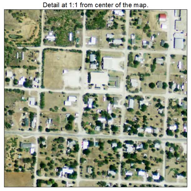 Lawn, Texas aerial imagery detail