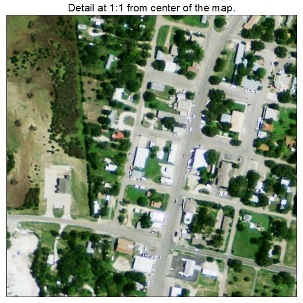 Leakey, Texas aerial imagery detail