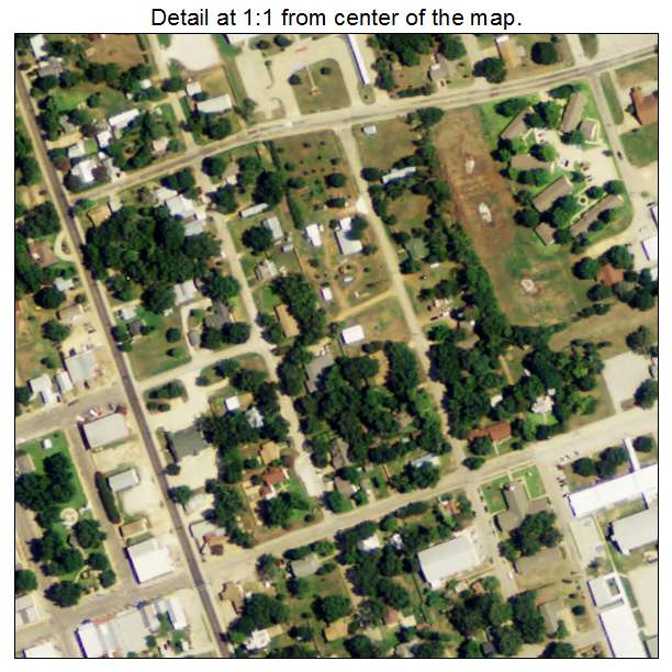Lexington, Texas aerial imagery detail