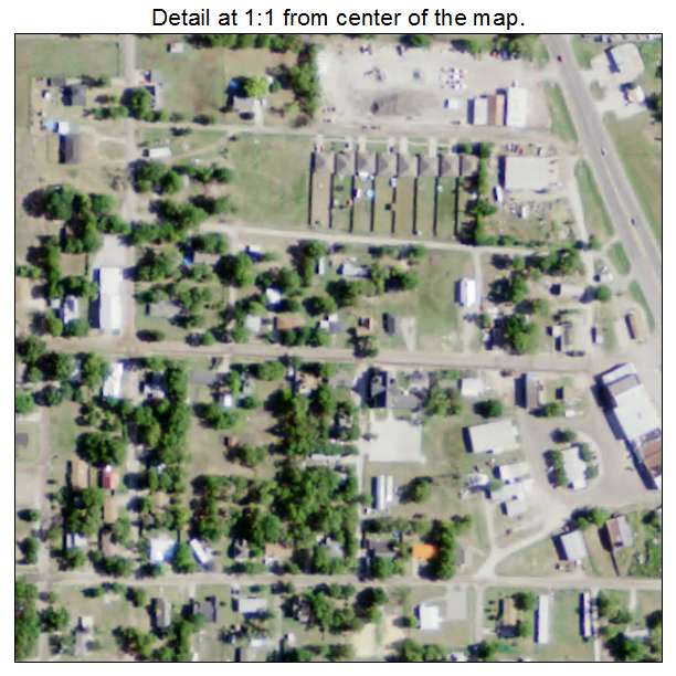 Lone Oak, Texas aerial imagery detail