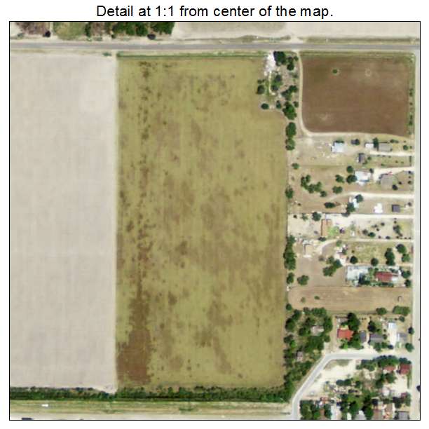 Los Angeles Subdivision, Texas aerial imagery detail