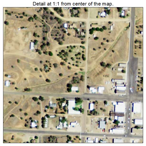 Matador, Texas aerial imagery detail