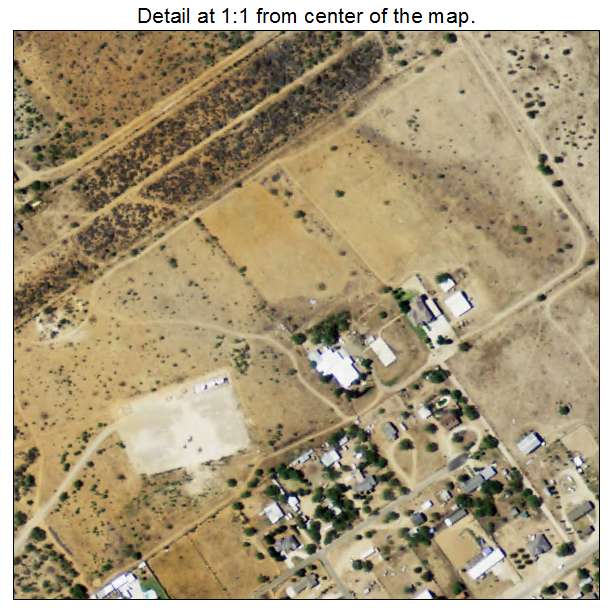 Medina, Texas aerial imagery detail
