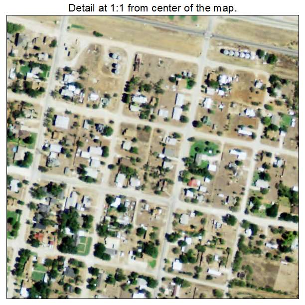Merkel, Texas aerial imagery detail