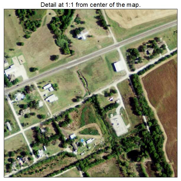 Mertens, Texas aerial imagery detail
