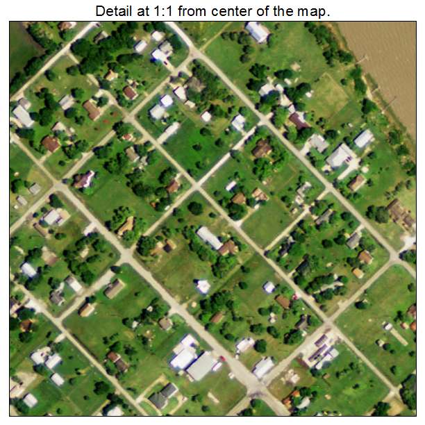 Munson, Texas aerial imagery detail