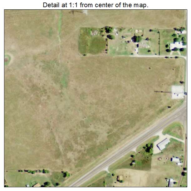 Neylandville, Texas aerial imagery detail
