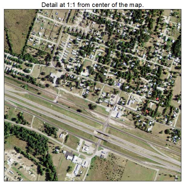 Nolanville, Texas aerial imagery detail