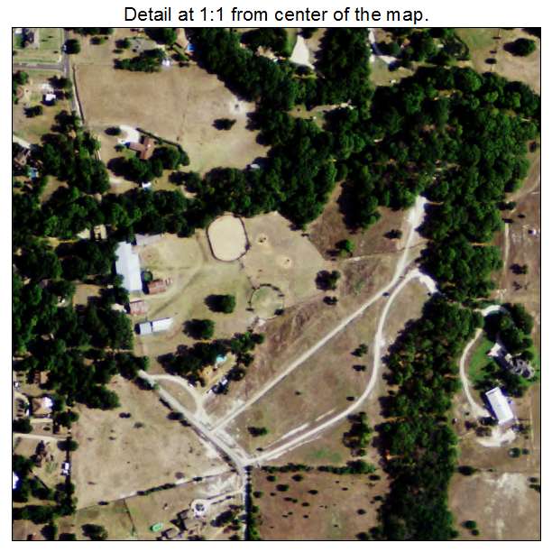 Oak Leaf, Texas aerial imagery detail