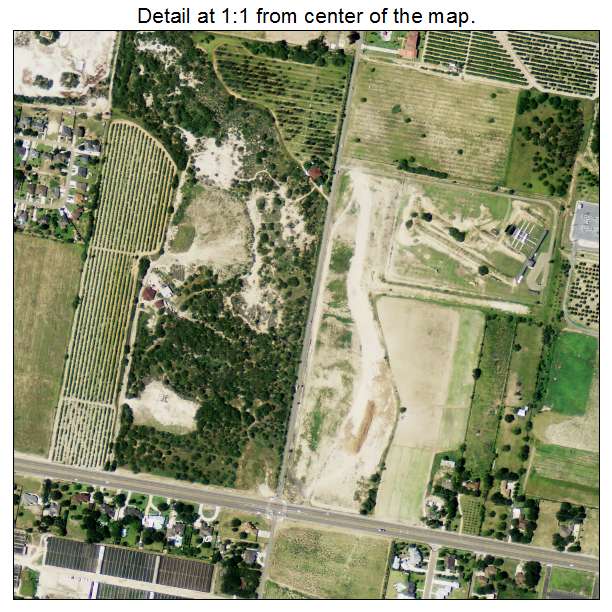 Palmhurst, Texas aerial imagery detail