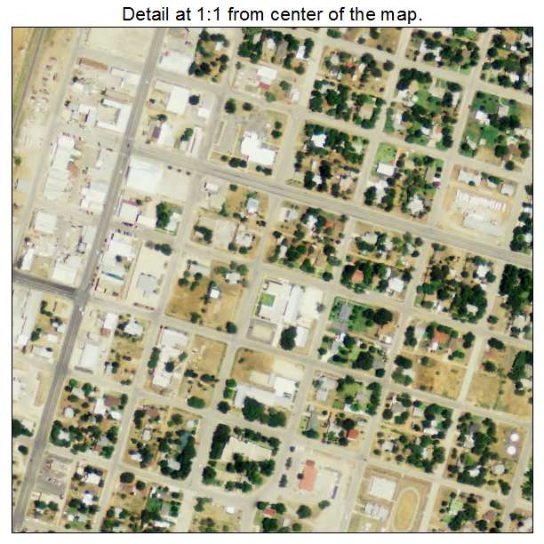 Pearsall, Texas aerial imagery detail