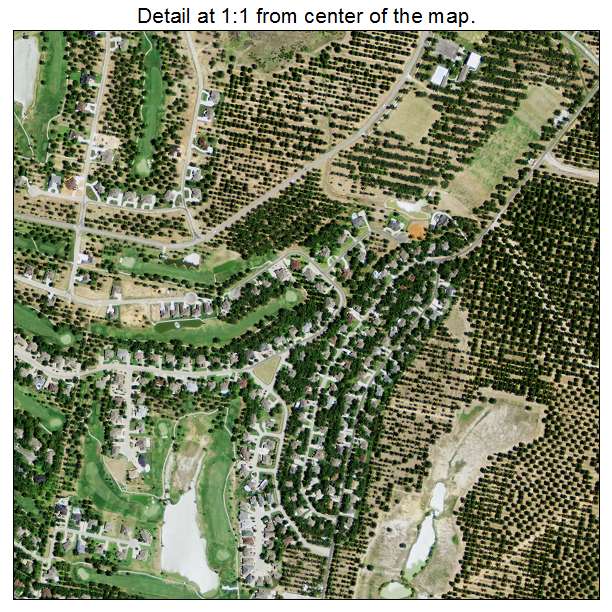 Pecan Plantation, Texas aerial imagery detail