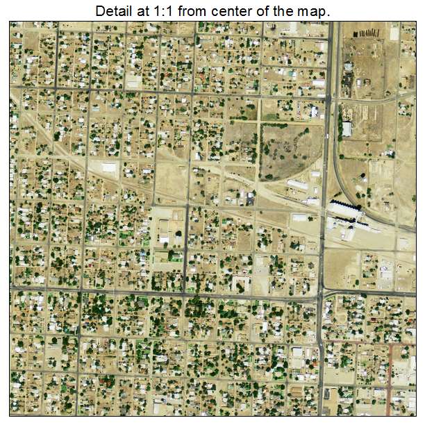 Plainview, Texas aerial imagery detail