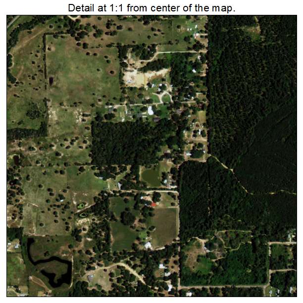 Plum Grove, Texas aerial imagery detail