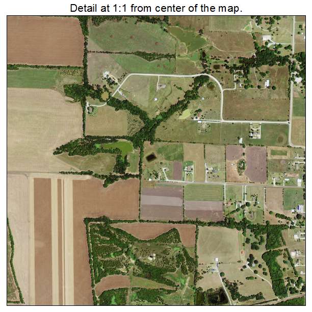 Princeton, Texas aerial imagery detail