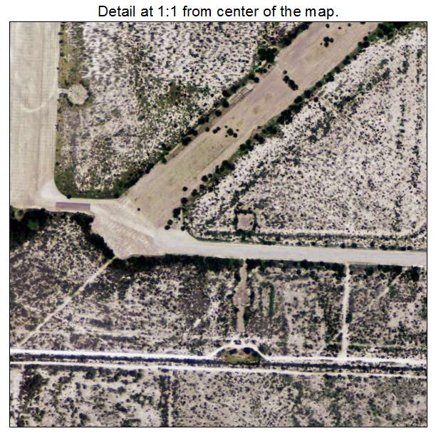 Radar Base, Texas aerial imagery detail