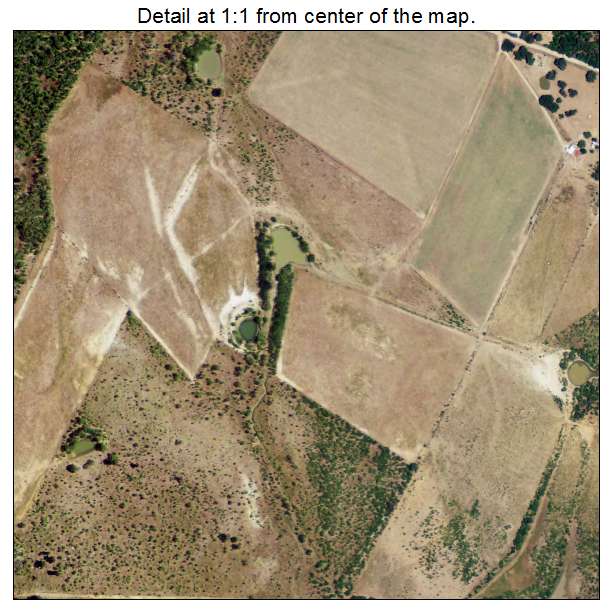 Ranger, Texas aerial imagery detail