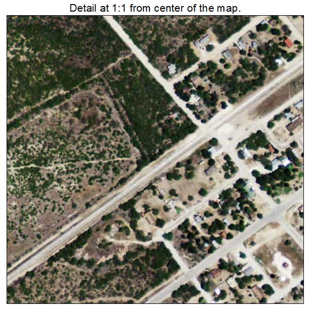 Realitos, Texas aerial imagery detail