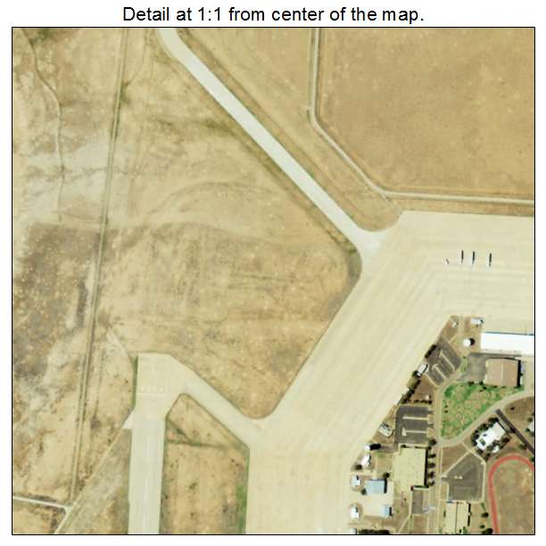 Reese Center, Texas aerial imagery detail
